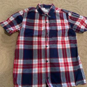 Old Navy “The Classic Shirt” short sleeve dress shirt for boys. ( large).